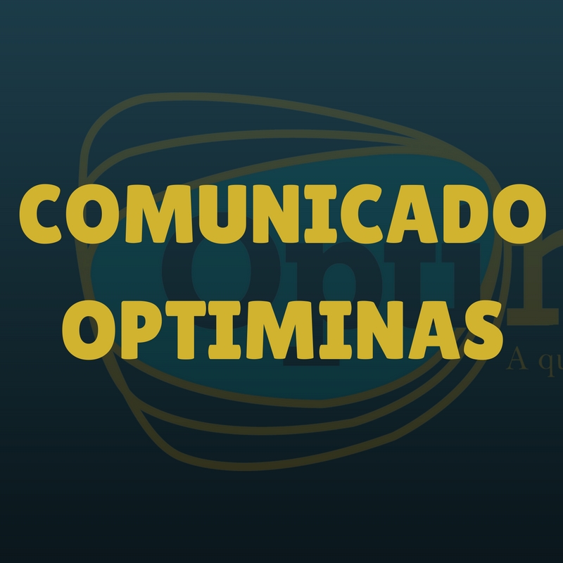COMUNICADO OPTIMINAS - PRODUTO 1.74 - 05/12/17