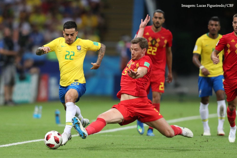 Imagem da notcia Brasil cai diante da Blgica, e Copa fica entre europeus