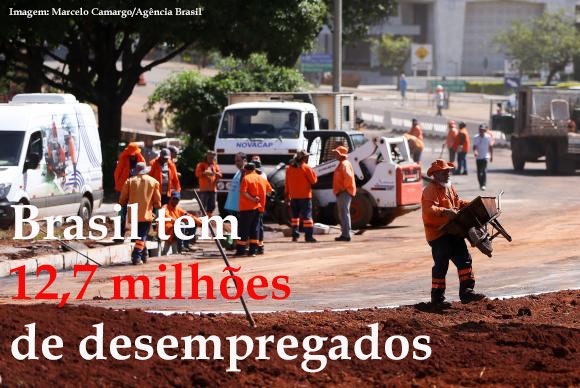 Imagem da notícia Pesquisa revela que Brasil tem 12,7 milhões de desempregados