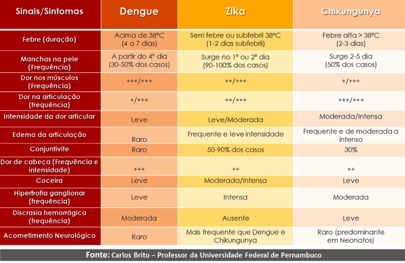 Imagem da notcia Sade do Trabalhador: Conhea as diferenas entre Dengue, Zika e Chikungunya