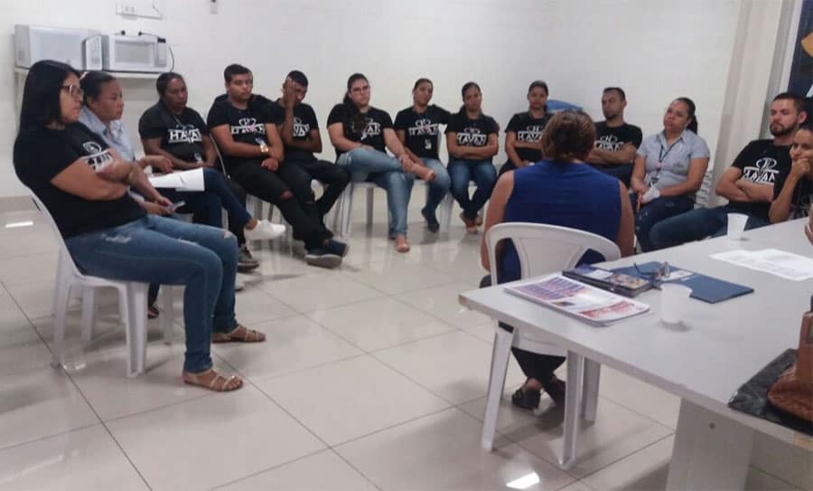 Imagem da notcia Sintcope participa de reunio com trabalhadores da Havan