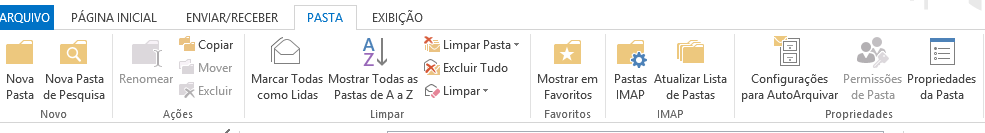 Outlook 2013 (IMAP) - Construsite Brasil