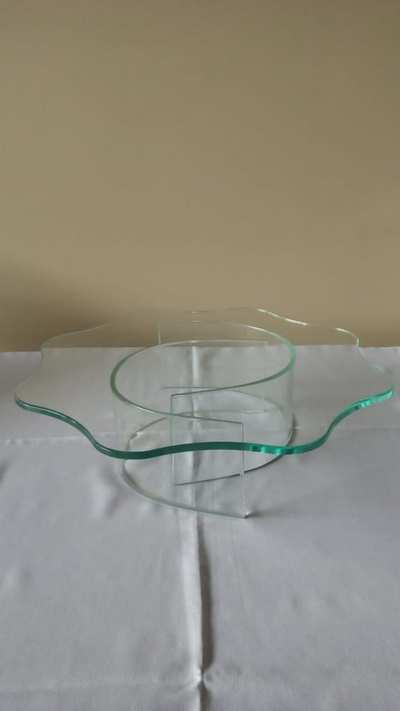 Suporte de vidro com base curva (médio) - Foto 1