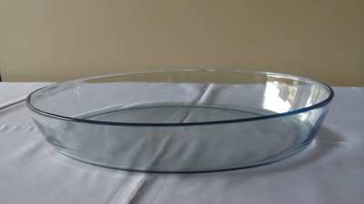 Travessa vidro marinex oval - Foto 1