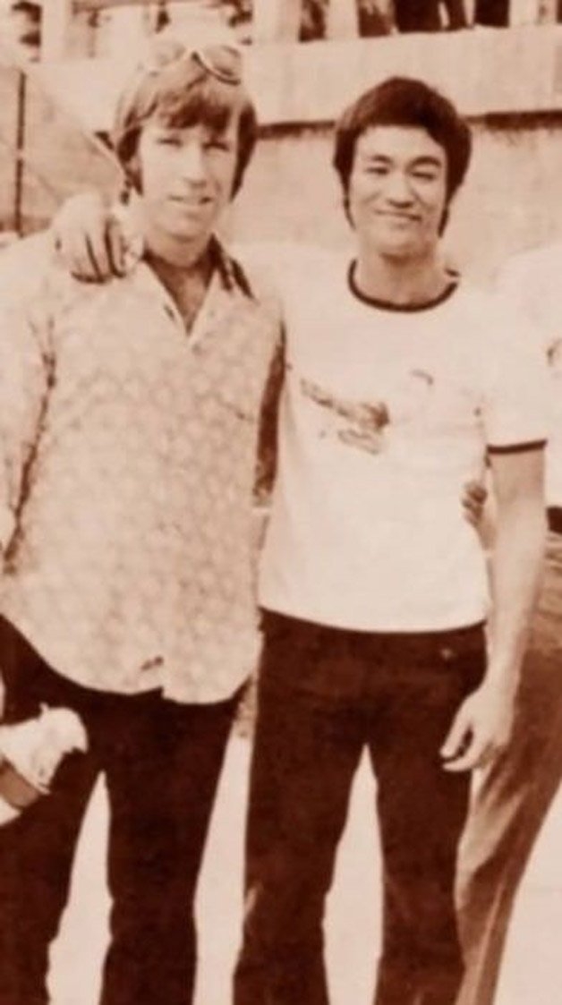 Chuck Norrys e Bruce Lee