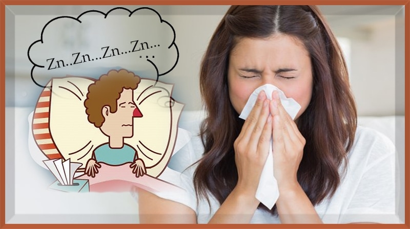 O zinco pode reduzir os sintomas de resfriado e gripe