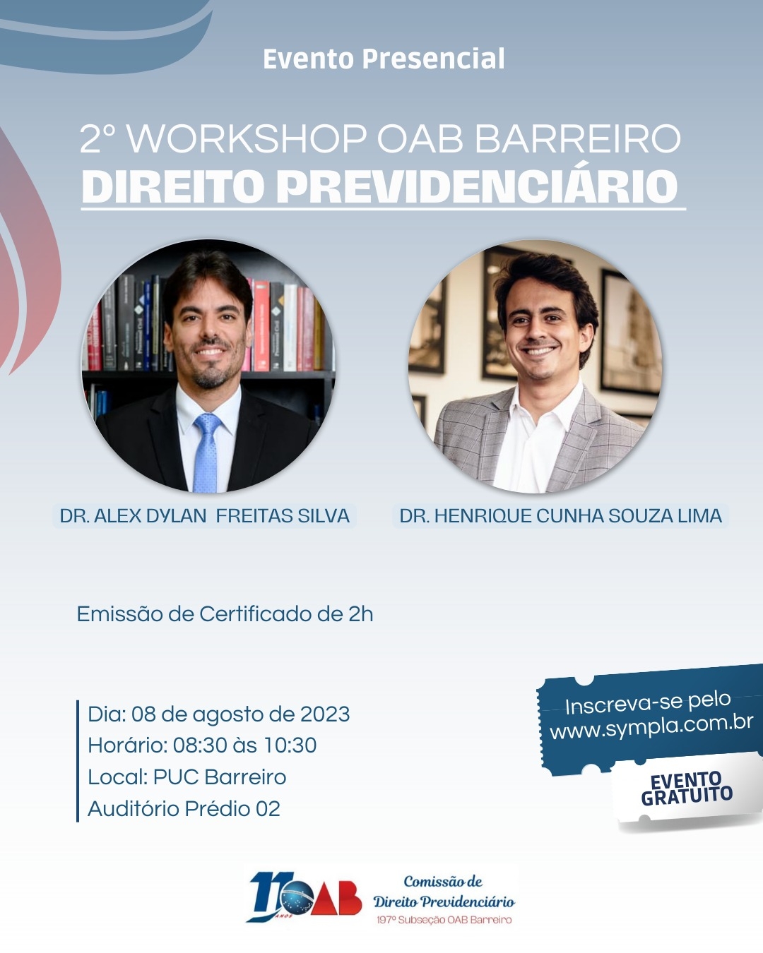 2º Workshop OAB Barreiro Direito Previdenciário